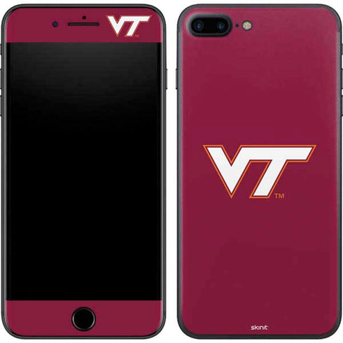 Virginia Tech Maroon iPhone 8 Plus Skin