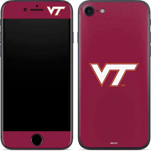 Virginia Tech Maroon iPhone 8 Skin