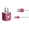Virginia Tech Maroon iPhone Charger (5W USB) Skin