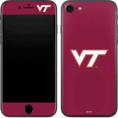 Virginia Tech Maroon iPhone SE (2nd & 3rd Gen) Skin