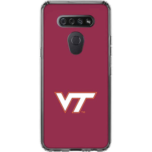 Virginia Tech Maroon LG K51/Q51 Clear Case
