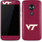 Virginia Tech Maroon Moto E5 Play Skin