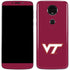 Virginia Tech Maroon Moto E5 Plus Skin