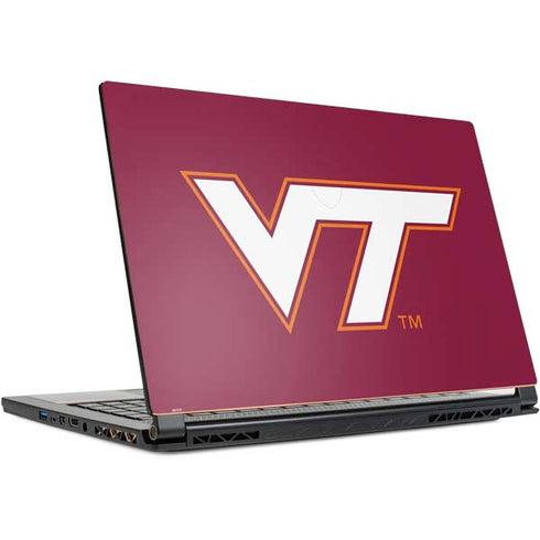 Virginia Tech Maroon MSI GS65 Stealth Laptop Skin