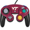 Virginia Tech Maroon Nintendo GameCube Controller Skin