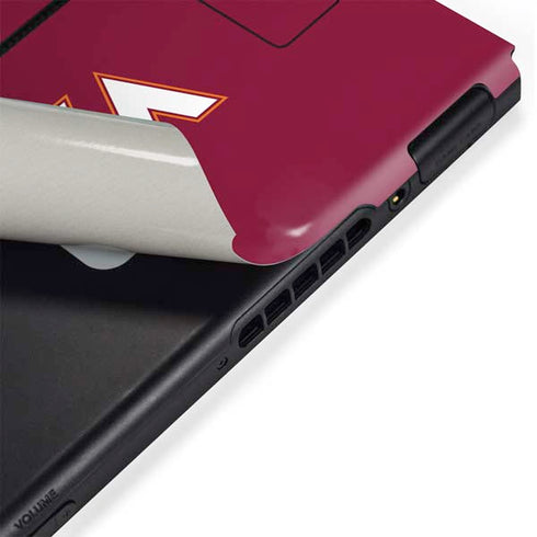 Virginia Tech Maroon Nintendo Switch Bundle Skin