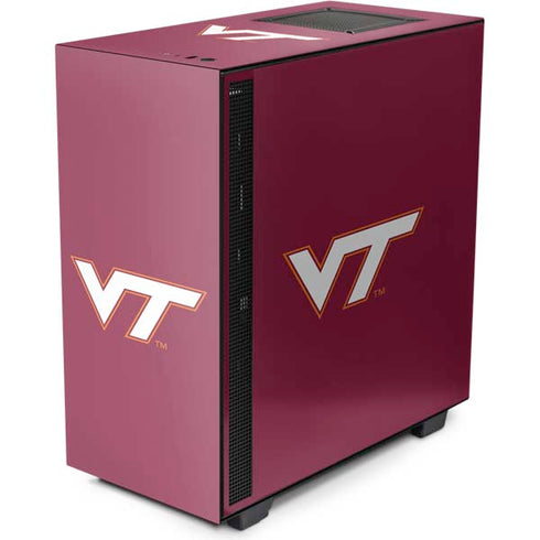 Virginia Tech Maroon NZXT H510 Compact ATX Mid-Tower Case Skin