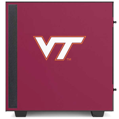 Virginia Tech Maroon NZXT H510 Compact ATX Mid-Tower Case Skin
