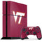 Virginia Tech Maroon PS4 Console and Controller Bundle Skin
