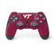 Virginia Tech Maroon PS4 Controller Skin