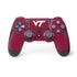 Virginia Tech Maroon PS4 Controller Skin