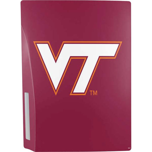 Virginia Tech Maroon PS5 Console Skin