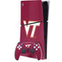 Virginia Tech Maroon PS5 Slim Digital Edition Bundle Skin