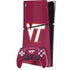 Virginia Tech Maroon PS5 Slim Digital Edition Console Skin