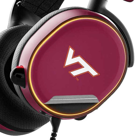 Virginia Tech Maroon SteelSeries Arctis 5 Skin