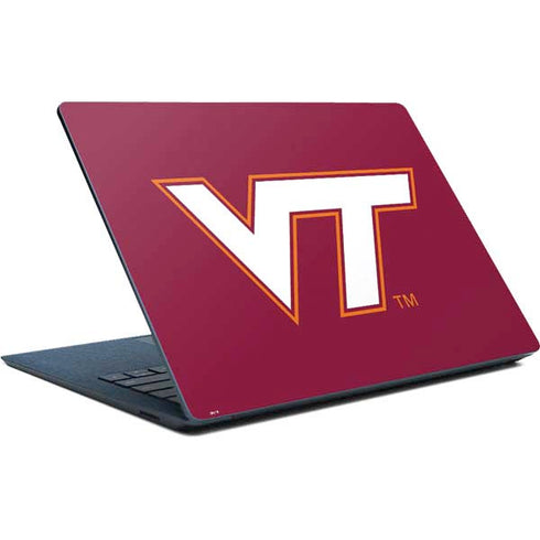 Virginia Tech Maroon Surface Laptop Skin