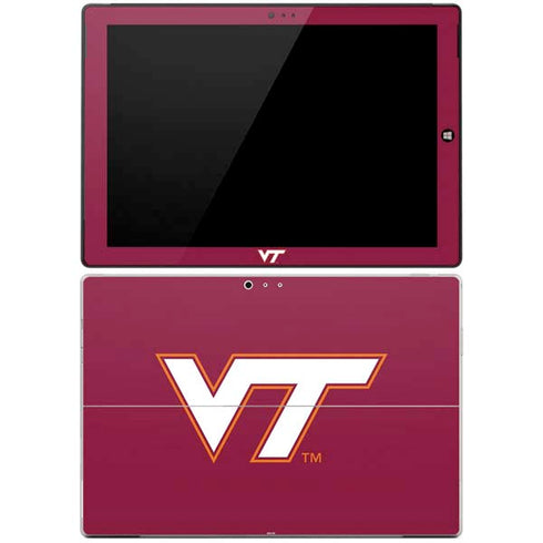 Virginia Tech Maroon Surface Pro 3 Skin