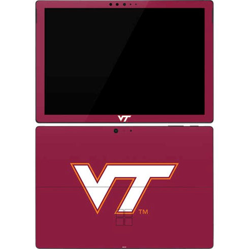 Virginia Tech Maroon Surface Pro 7 Skin