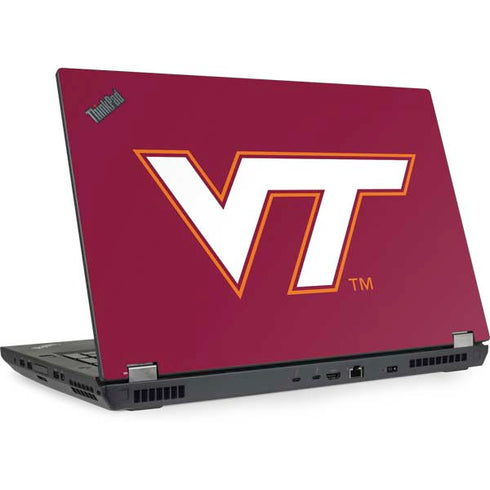 Virginia Tech Maroon ThinkPad P71 Skin
