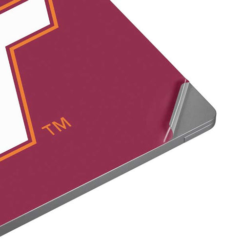 Virginia Tech Maroon Universal Laptop 13in (10.6 x 7.6in) Skin