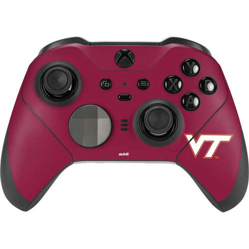 Virginia Tech Maroon Xbox Elite Wireless Controller Series 2 Skin