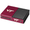Virginia Tech Maroon Xbox One Console Skin