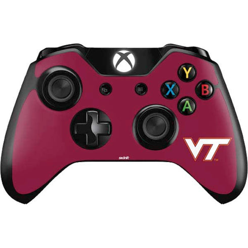 Virginia Tech Maroon Xbox One Controller Skin