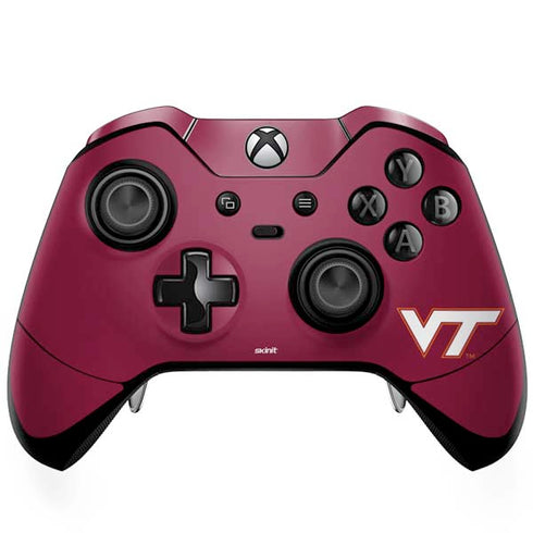 Virginia Tech Maroon Xbox One Elite Controller Skin
