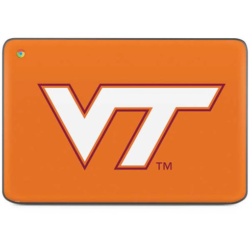 Virginia Tech Orange HP Chromebook Skin