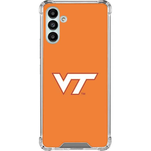 Virginia Tech Orange Galaxy A13 5G Clear Case