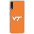Virginia Tech Orange Galaxy A50 Clear Case