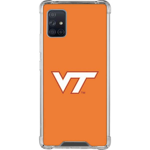 Virginia Tech Orange Galaxy A51 5G Clear Case