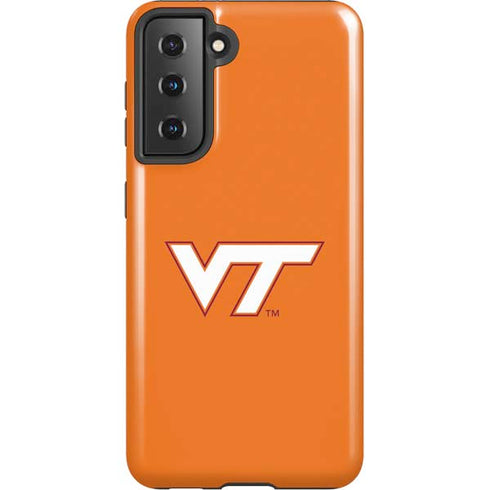 Virginia Tech Orange Galaxy S21 5G Pro Case