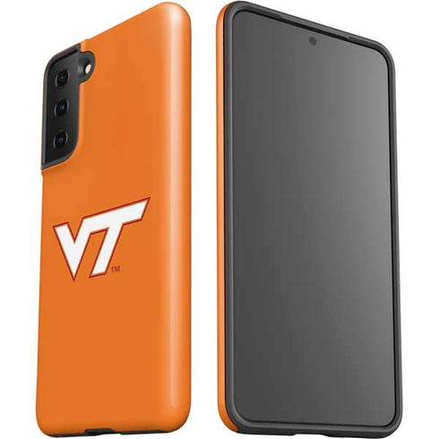 Virginia Tech Orange Galaxy S21 FE Pro Case