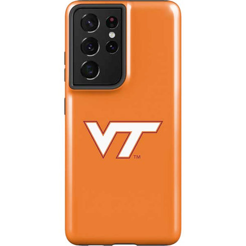 Virginia Tech Orange Galaxy S21 Ultra 5G Pro Case