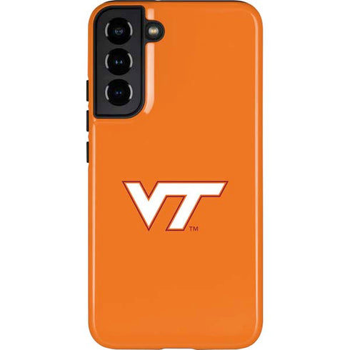 Virginia Tech Orange Galaxy S22 Plus Pro Case