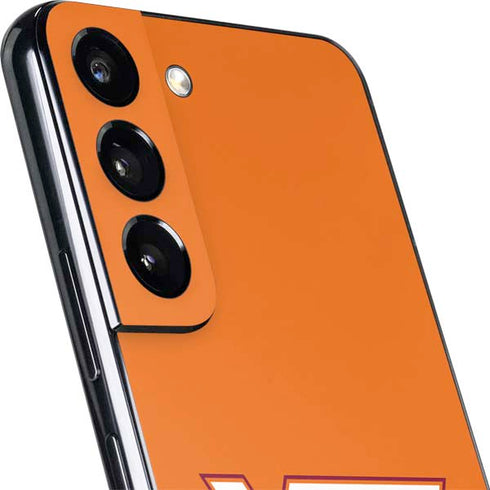 Virginia Tech Orange Galaxy S22 Skin