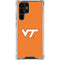 Virginia Tech Orange Galaxy S22 Ultra Clear Case