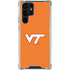 Virginia Tech Orange Galaxy S22 Ultra Clear Case