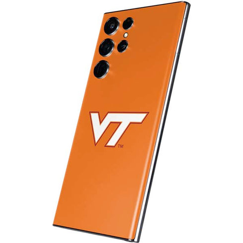 Virginia Tech Orange Galaxy S22 Ultra Skin