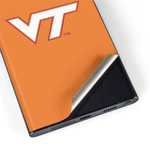Virginia Tech Orange Galaxy S22 Ultra Skin