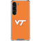 Virginia Tech Orange Galaxy S23 Clear Case