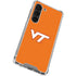 Virginia Tech Orange Galaxy S23 Clear Case