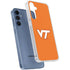 Virginia Tech Orange Galaxy S24 Clear Case