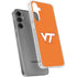 Virginia Tech Orange Galaxy S24 Plus Clear Case