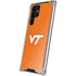 Virginia Tech Orange Galaxy S24 Ultra Clear Case