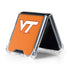 Virginia Tech Orange Galaxy Z Flip5 5G Clear Case