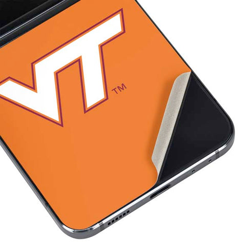 Virginia Tech Orange Galaxy Z Flip5 5G Skin