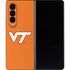 Virginia Tech Orange Galaxy Z Fold4 5G Skin
