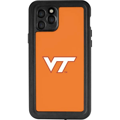 Virginia Tech Orange iPhone 11 Pro Waterproof Case
